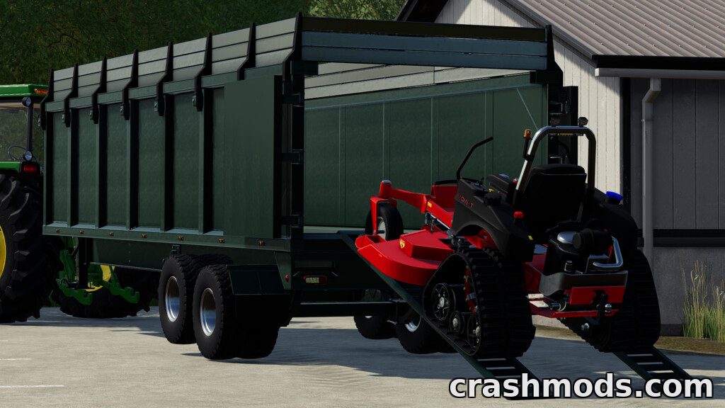20Ft Gooseneck Trailers Pack – Flatbed and Tipper with Pallet Autoload – screenshot 5