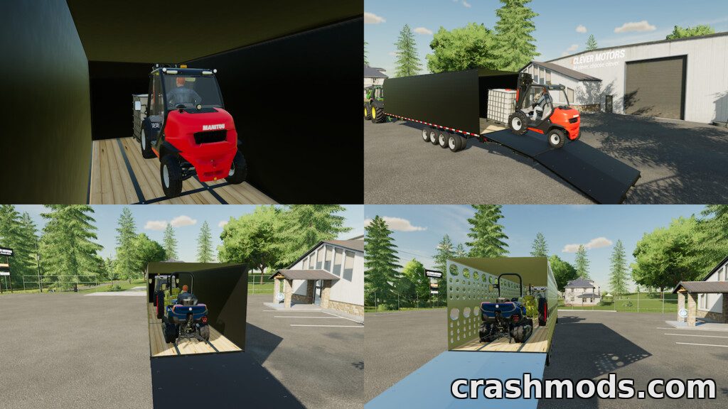 40 ft Flatbed Autoloading Bale Trailer – 12 m Lizard Multi-Body – screenshot 4