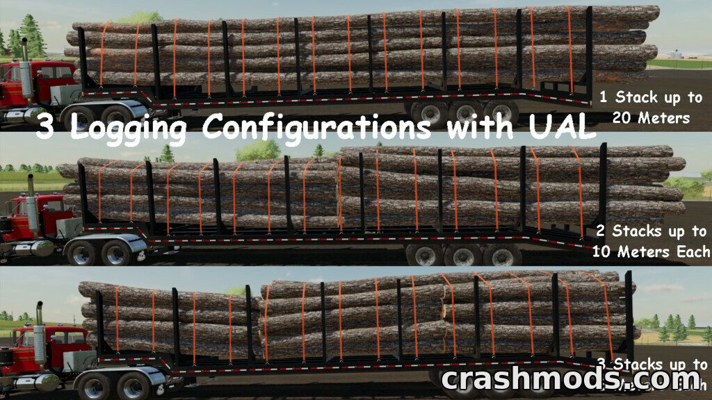 53′ Dropdeck Trailer Autoload Bales – 16.15 m Multi-Body Low Loader – screenshot 3