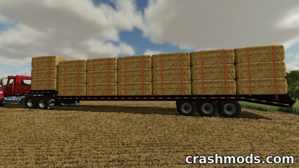 53′ Dropdeck Trailer Autoload Bales – 16.15 m Multi-Body Low Loader – screenshot 4
