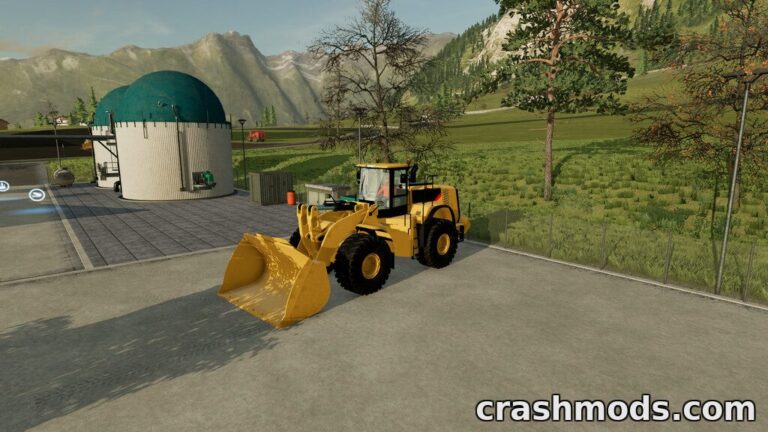 980K Wheel Loader – 370 HP Loader with 12,500 l Shovel Farming Simulator 22 mod screenshot