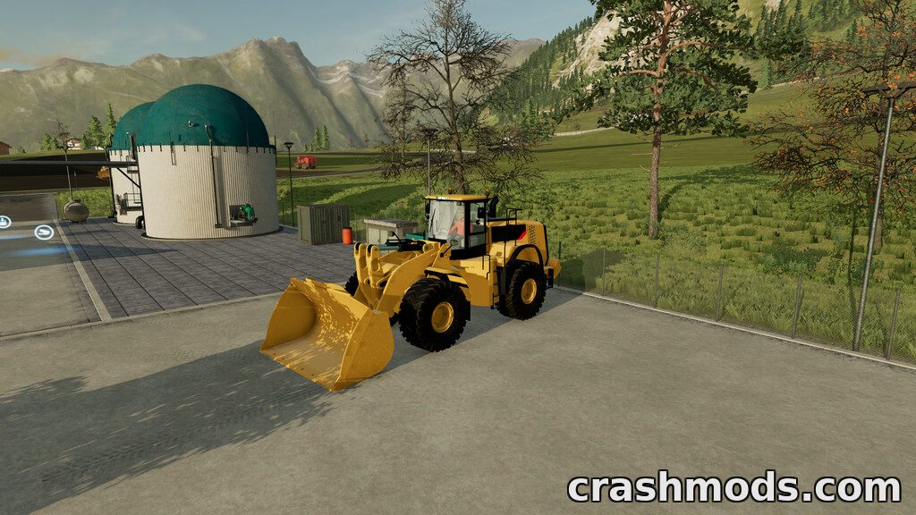 980K Wheel Loader – 370 HP Loader with 12,500 l Shovel Farming Simulator 22 mod screenshot