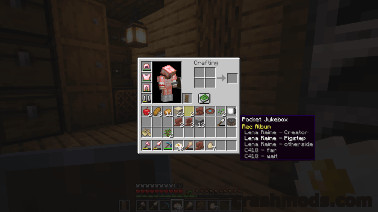 Additional Additions – Vanilla+ Items, Sniffer Flowers and Music Albums Minecraft mod screenshot