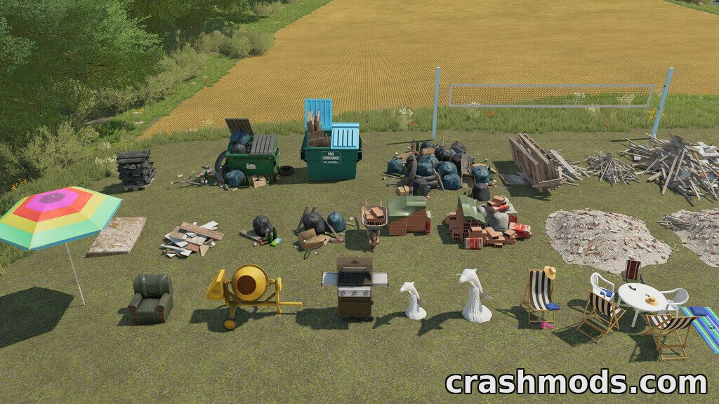 Additional Decoration Package – 56 Placeable Deco Objects – screenshot 4