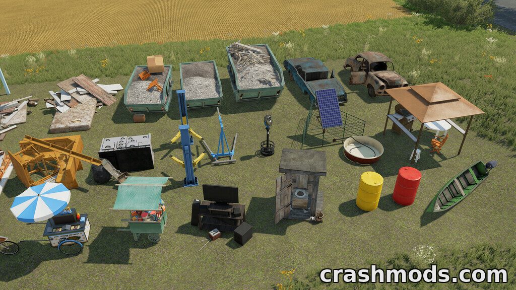 Additional Decoration Package – 56 Placeable Deco Objects – screenshot 6