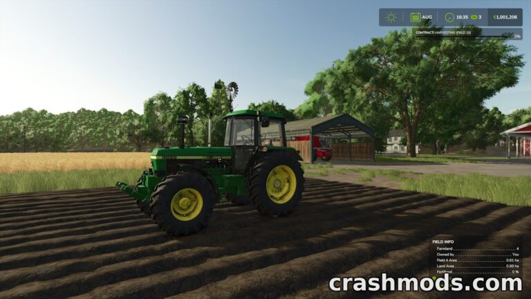 Additional Field Info – Extended Field Info Panel Farming Simulator 25 mod screenshot