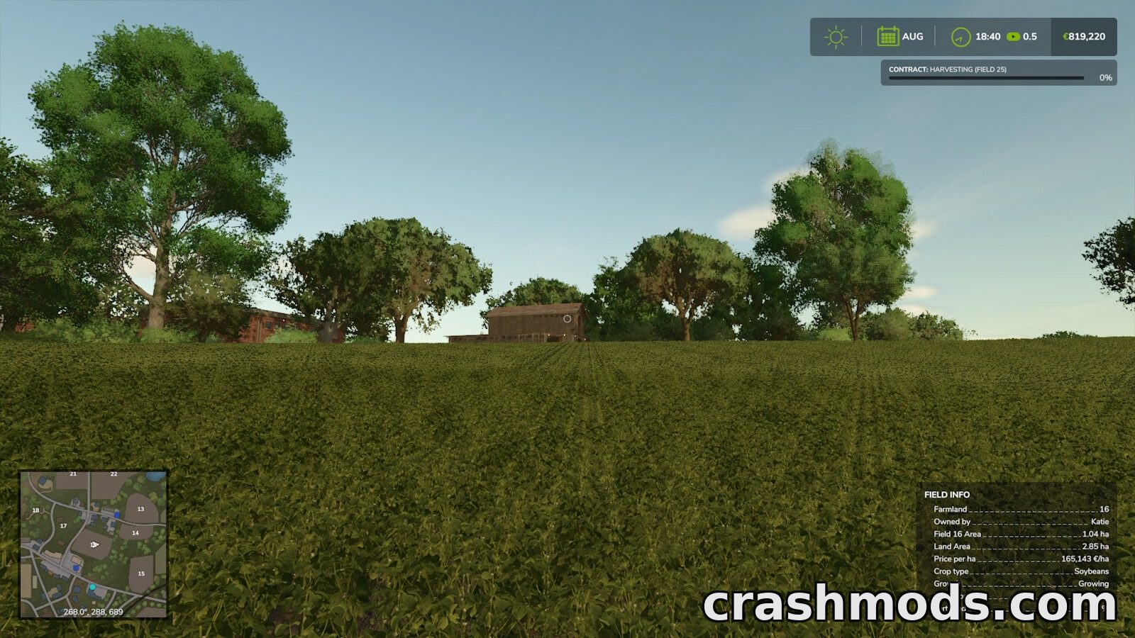 Additional Field Info – Extended Field Info Panel – screenshot 3