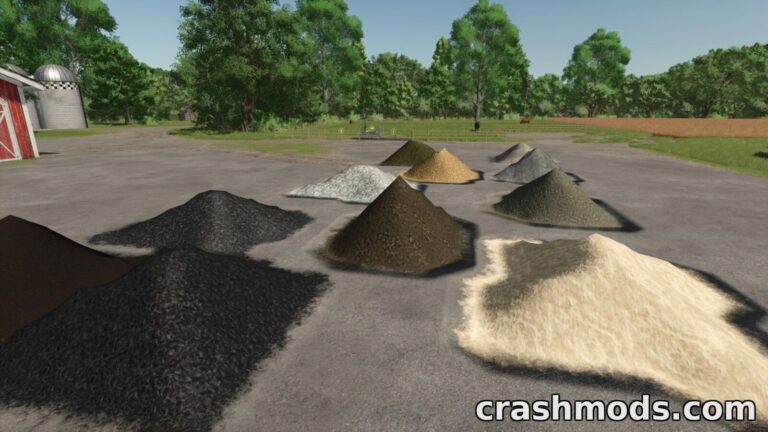 Additional Filltypes – 14 New Materials and Bulk Stations Farming Simulator 25 mod screenshot