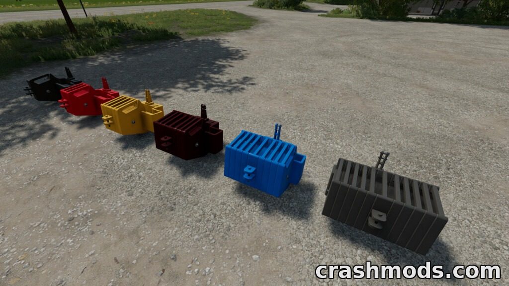 Adjustable Weight – 1000 to 3000 kg Front Weight – screenshot 2