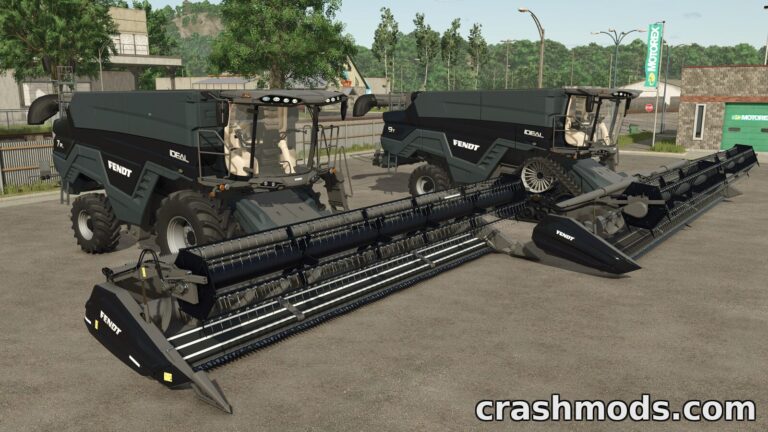 AGCO IDEAL Pack – 2 Harvesters and 3 Grain Headers Farming Simulator 25 mod screenshot