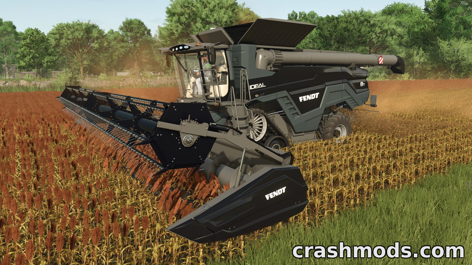 AGCO IDEAL Pack – 2 Harvesters and 3 Grain Headers – screenshot 2