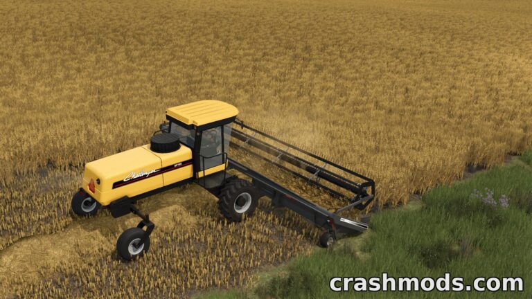AGCO Swather Pack – Windrower Headers and Transport Farming Simulator 25 mod screenshot