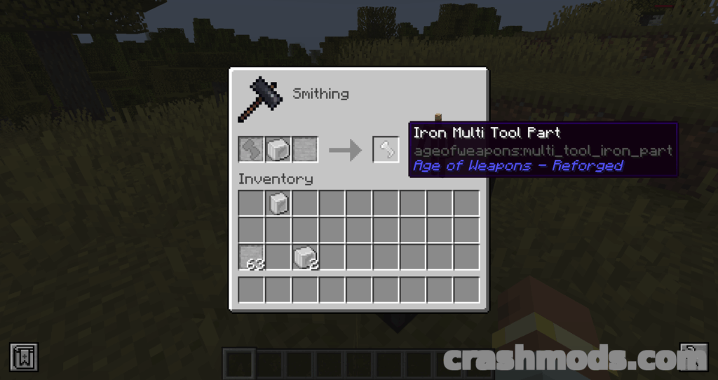 Age of Weapons Reforged – Weapons and Tools for Every Time Age Minecraft mod screenshot