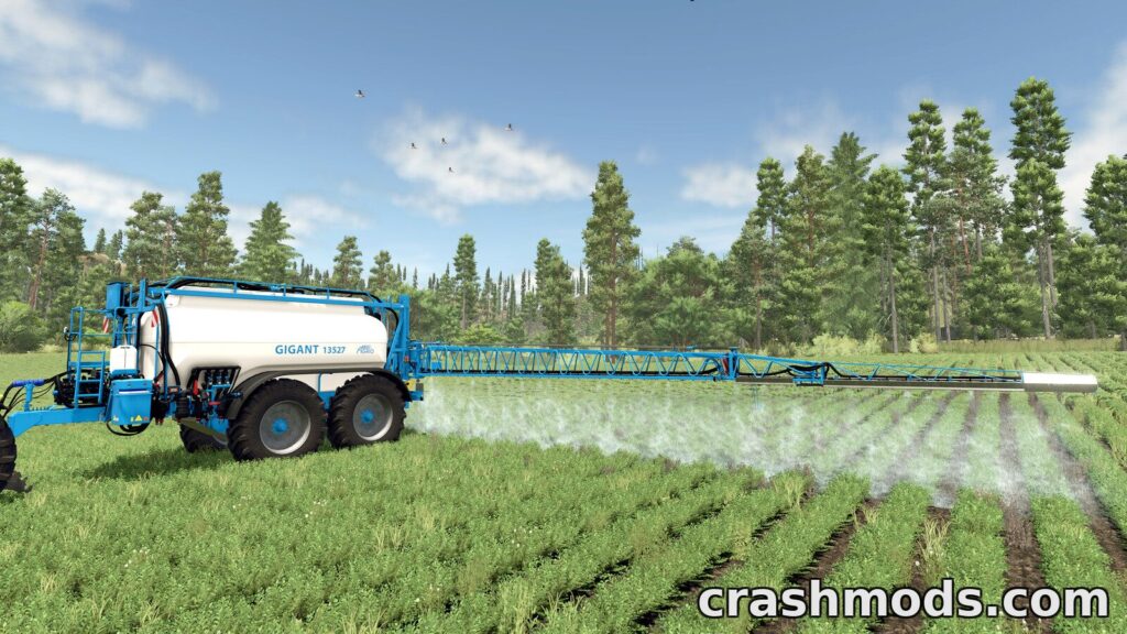 Agrio Gigant – 13500 l Sprayer Farming Simulator 25 mod screenshot