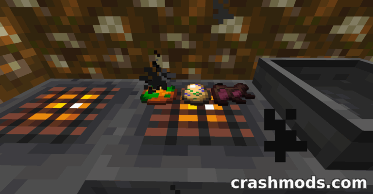 Alex’s Caves Delight – Biome Themed Sushi and Cakes for Farmer’s Delight Minecraft mod screenshot