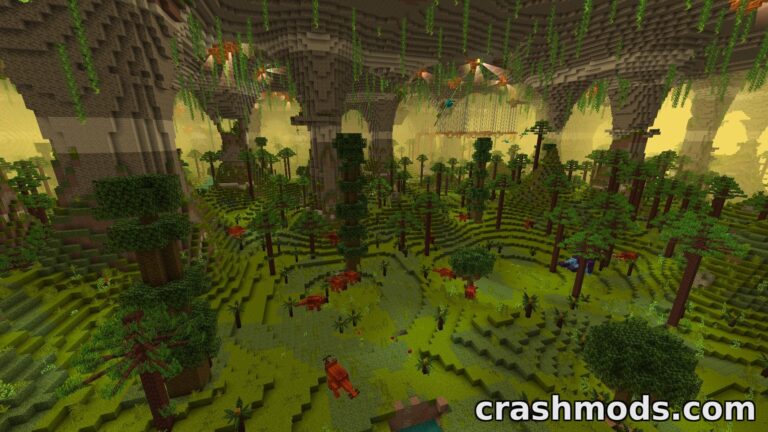 Alex’s Caves – Six Rare Underground Biomes with Unique Mobs and Blocks Minecraft mod screenshot