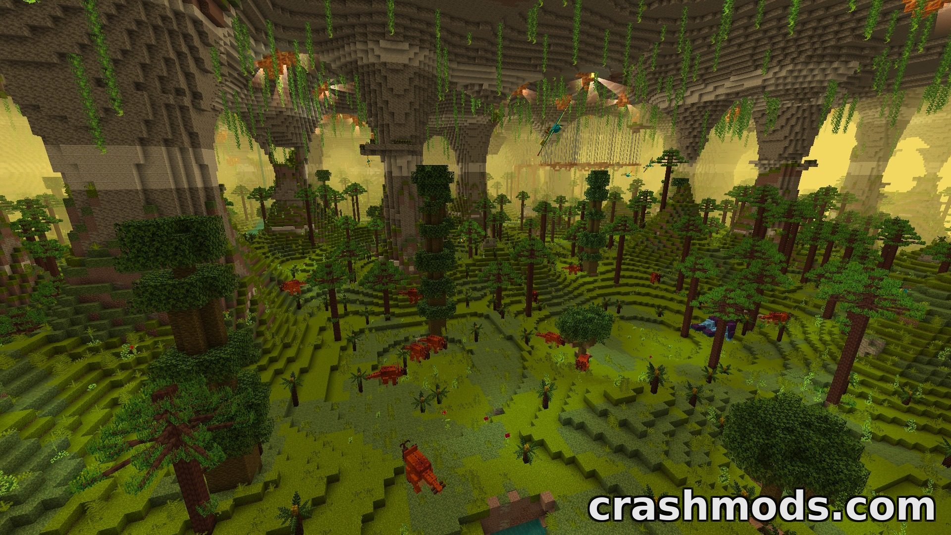 Alex’s Caves – Six Rare Underground Biomes with Unique Mobs and Blocks – screenshot 1