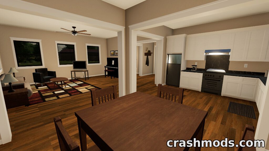 American Farmhouse – Placeable Farmhouse with Interior – screenshot 3
