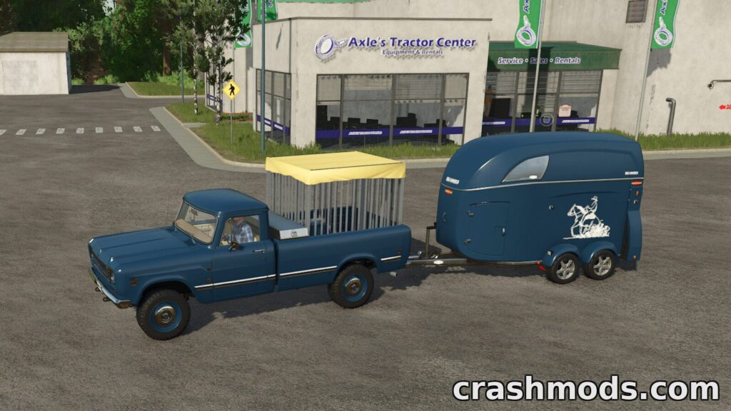 Animal Transports – International S201 and Boeckmann Transporters Farming Simulator 25 mod screenshot