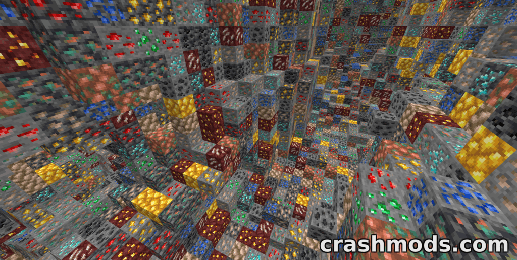 AntiXray – Lightweight Ore Obfuscation for Servers Minecraft mod screenshot