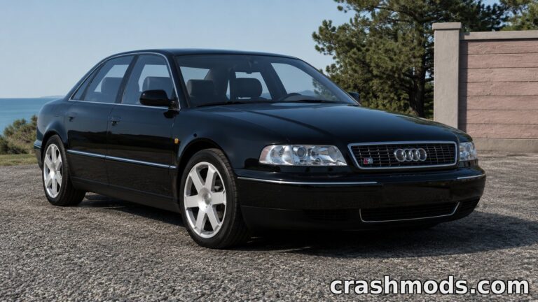Audi S8 D2 – 9 Configurations with Custom Sounds BeamNG.drive mod screenshot