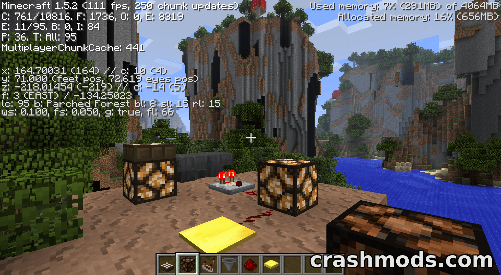 Authentic Adventure Lite – Beta-Style World Generation and Hunger Tweaks – screenshot 4