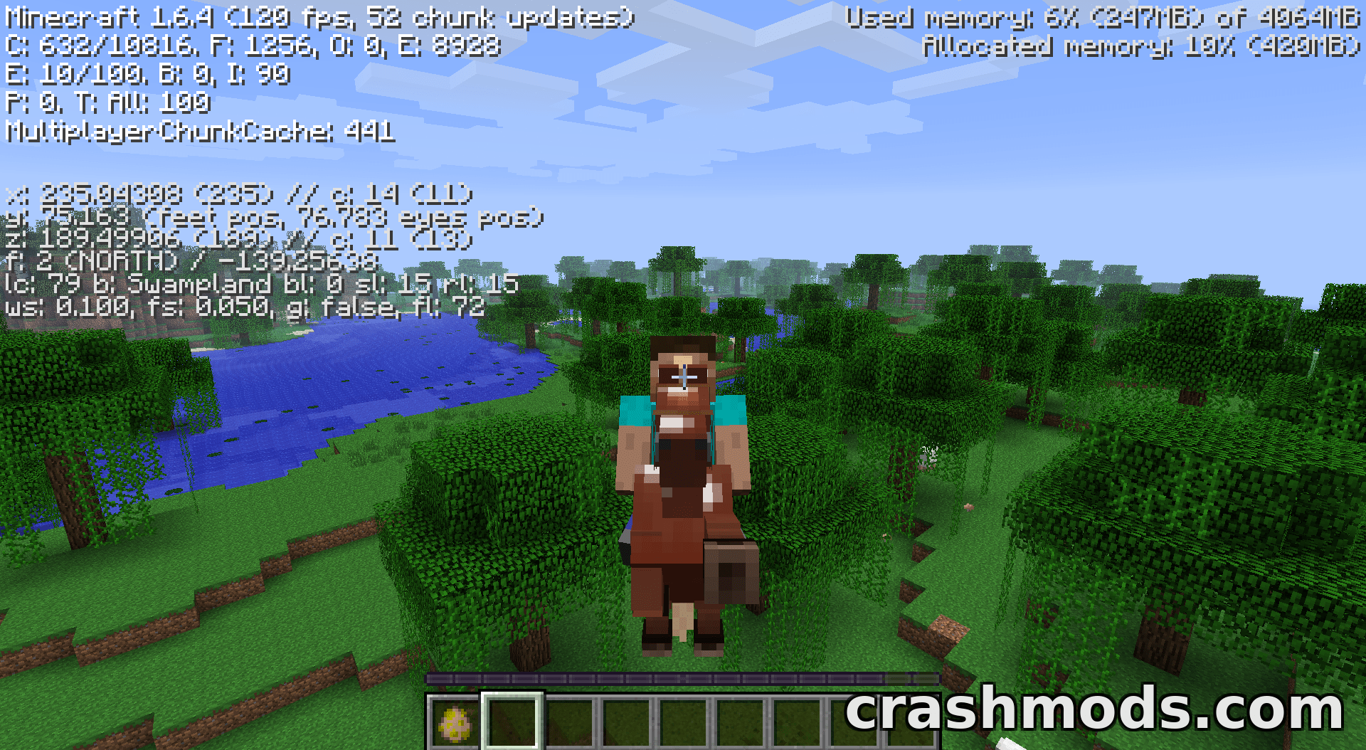 Authentic Adventure Lite – Beta-Style World Generation and Hunger Tweaks – screenshot 5