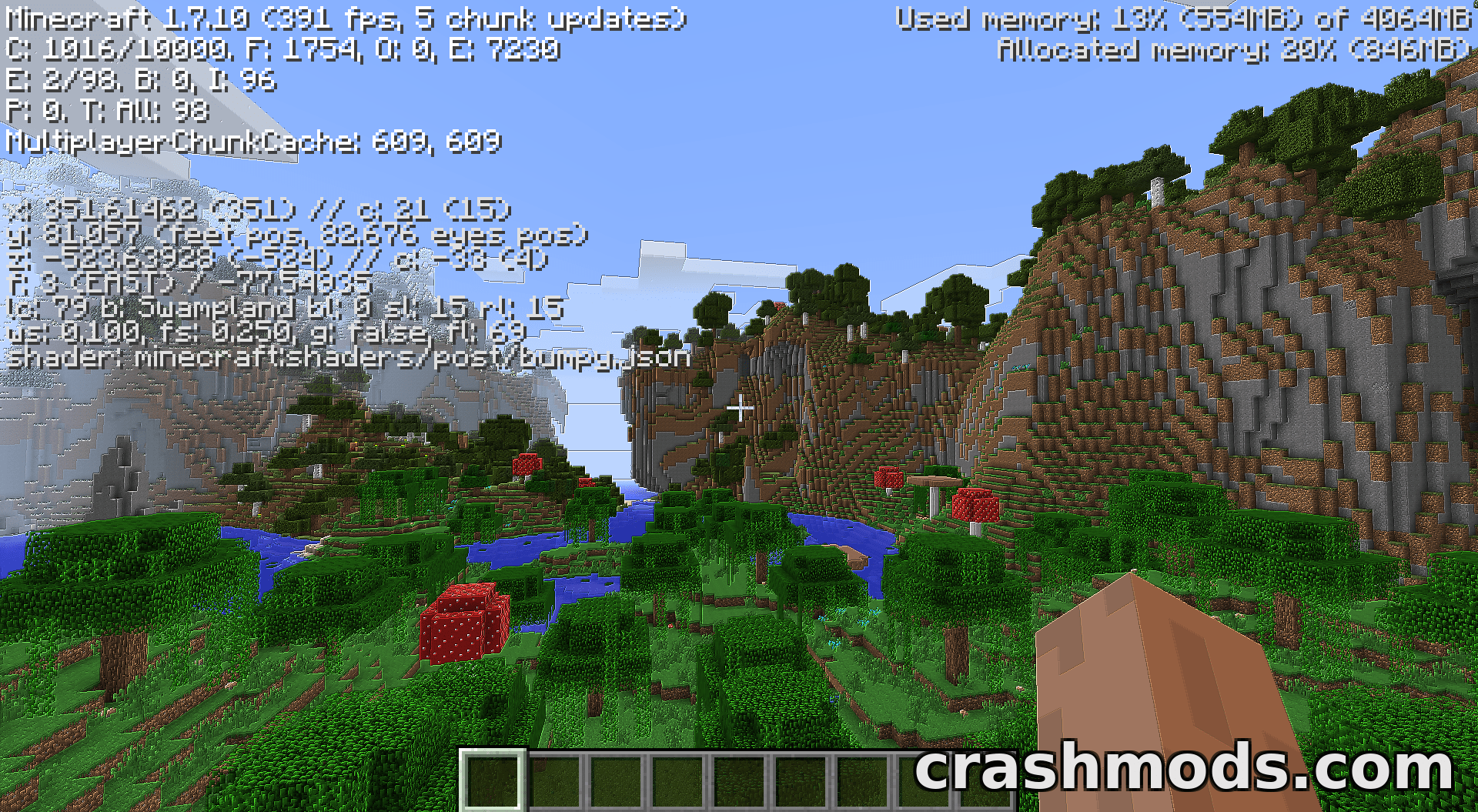 Authentic Adventure Lite – Beta-Style World Generation and Hunger Tweaks – screenshot 6