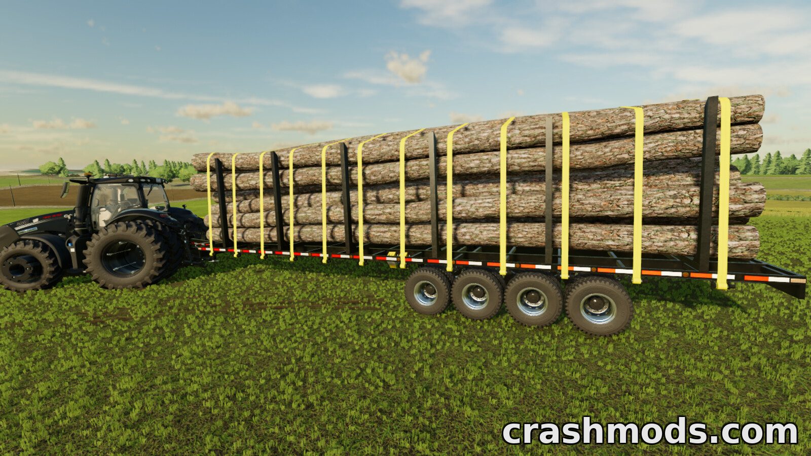 Autoloading Bale/Combo Trailer – Lizard 40′ Flatbed Bale Loader – screenshot 3