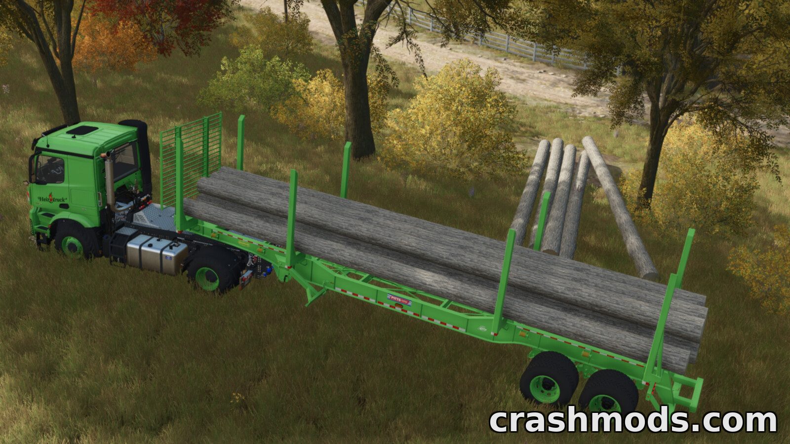 Autoloading Wood Pack – Log Trailers and Wood Storage – screenshot 3