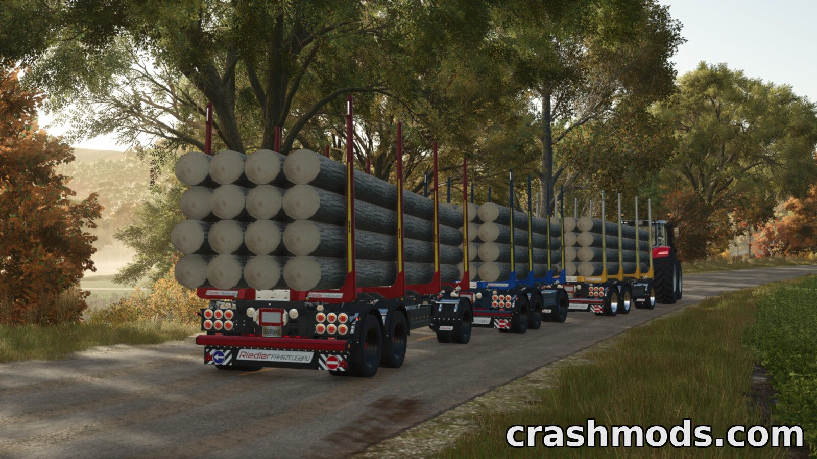 Autoloading Wood Pack – Log Trailers and Wood Storage – screenshot 4
