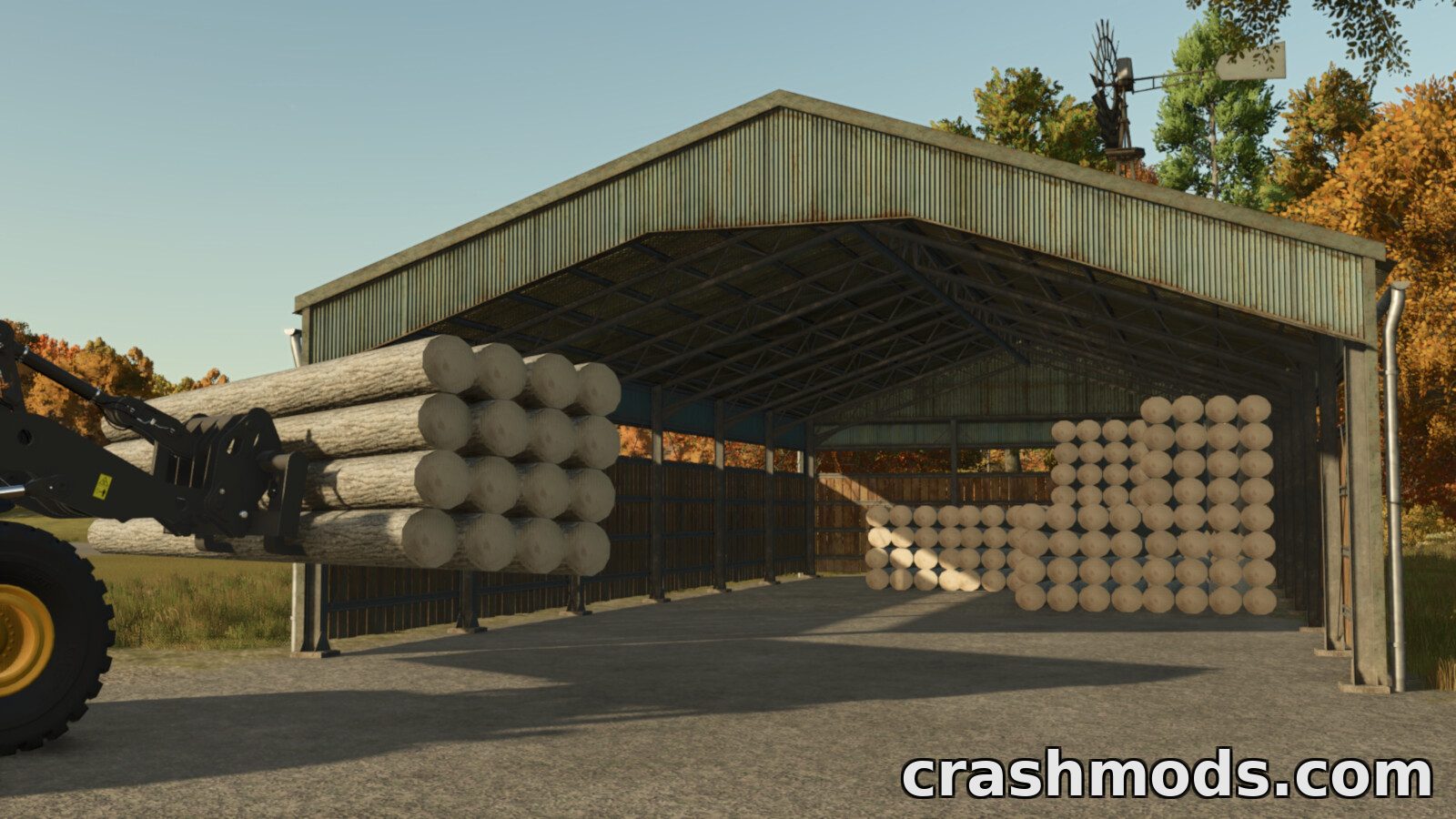 Autoloading Wood Pack – Log Trailers and Wood Storage – screenshot 6