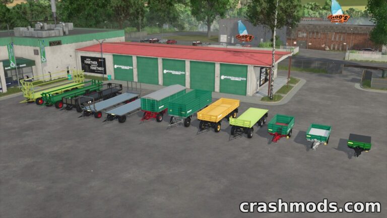 Bale Autoload Pack – Kroeger & Farmtech Bale Trailers Farming Simulator 25 mod screenshot
