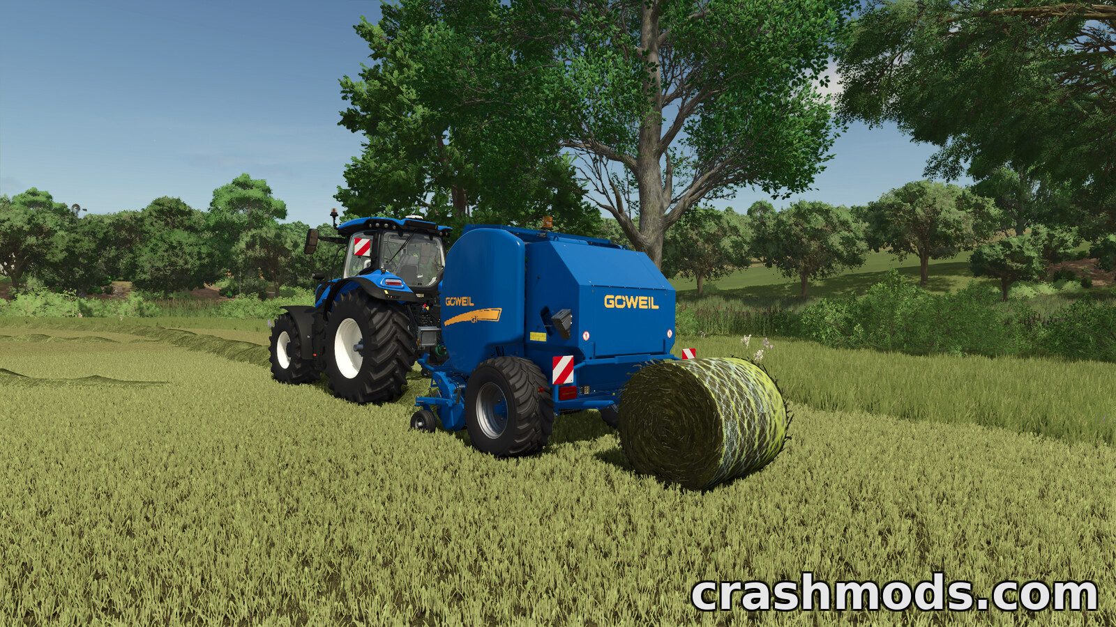 Bale Net Addon – Net Wrap for Round Balers – screenshot 2