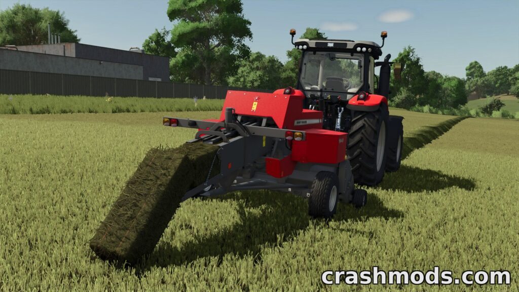 Bale Twine Addon – Twine Management for Square Balers Farming Simulator 25 mod screenshot