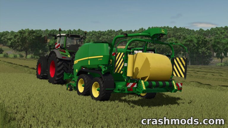 Bale Wrap Addon – Colored Wrap for Balers and Wrappers Farming Simulator 25 mod screenshot
