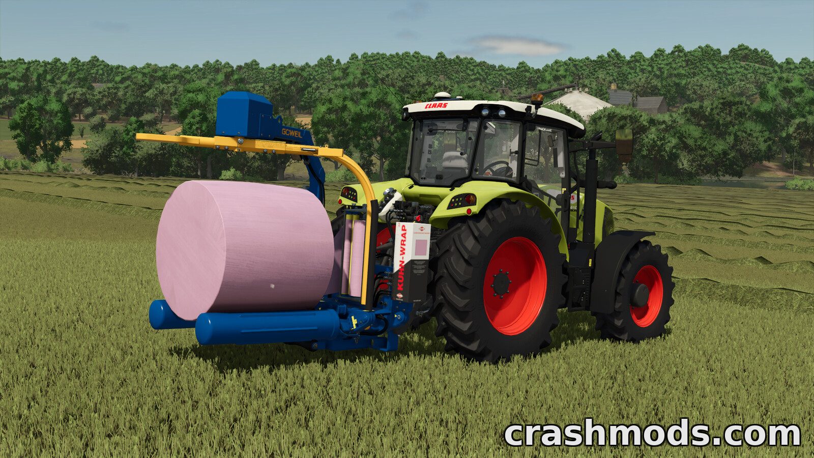 Bale Wrap Addon – Colored Wrap for Balers and Wrappers – screenshot 2