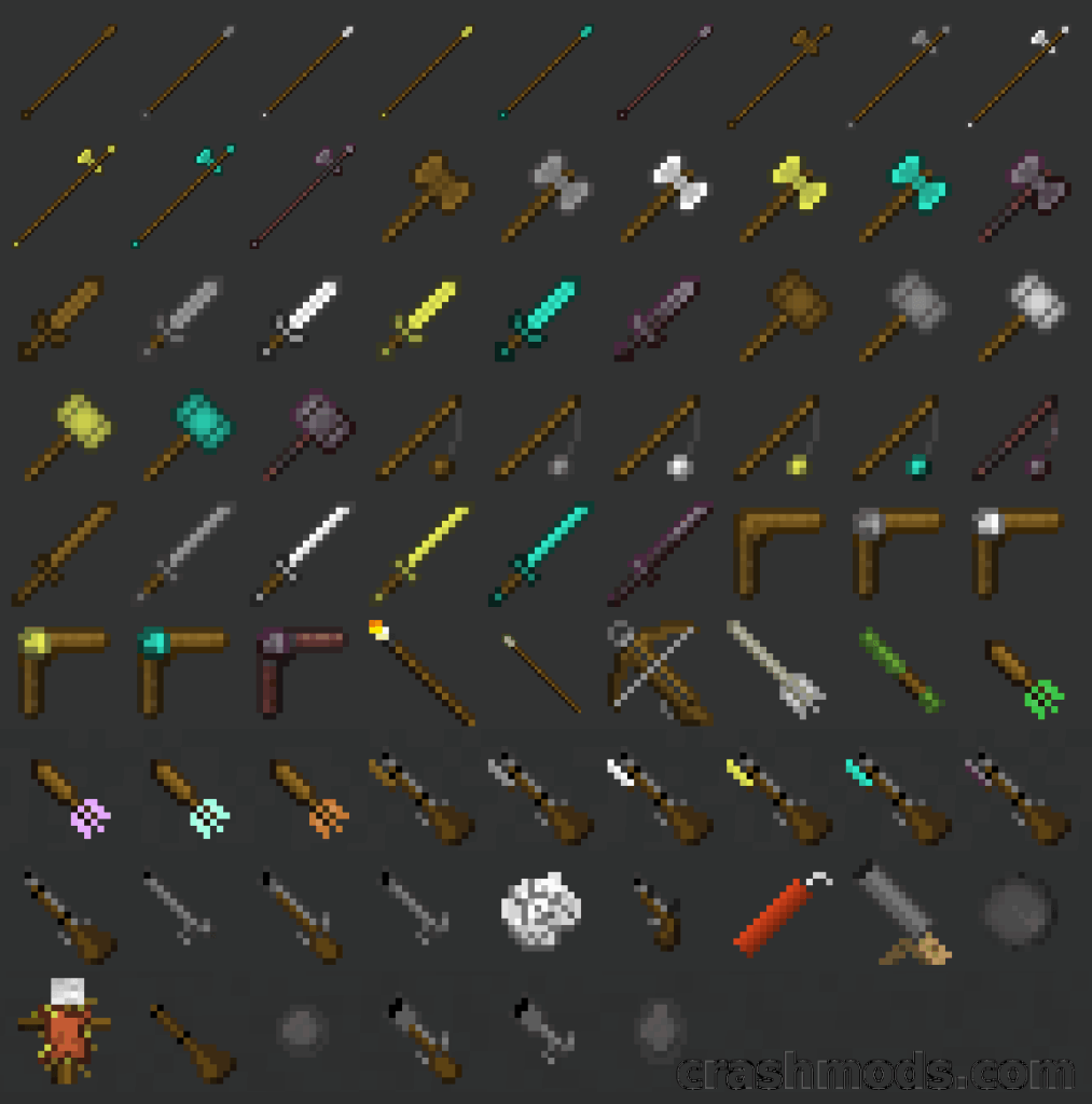 Balkon’s WeaponMod: Legacy – Classic Spears, Halberds and Muskets Minecraft mod screenshot