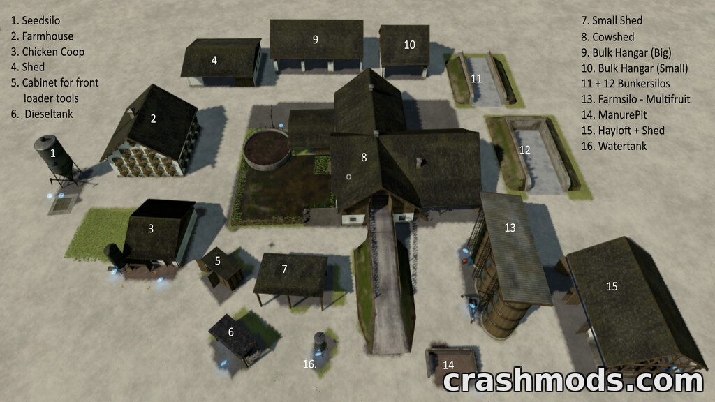Bavarian Farm Pack – Complete Placeable Farmyard – screenshot 3