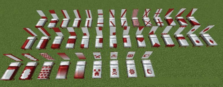 Bedspreads – Banner Patterns for Your Beds Minecraft mod screenshot