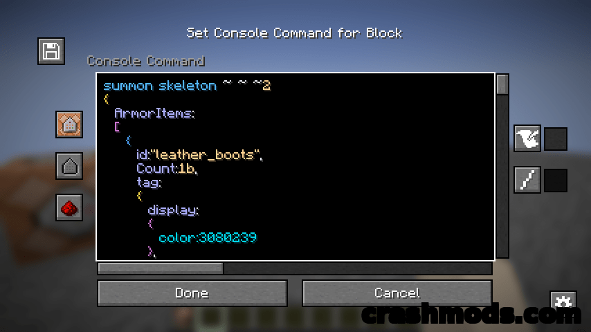Better Command Block UI – Multi-Line Command Editor and Chain Navigation – screenshot 2