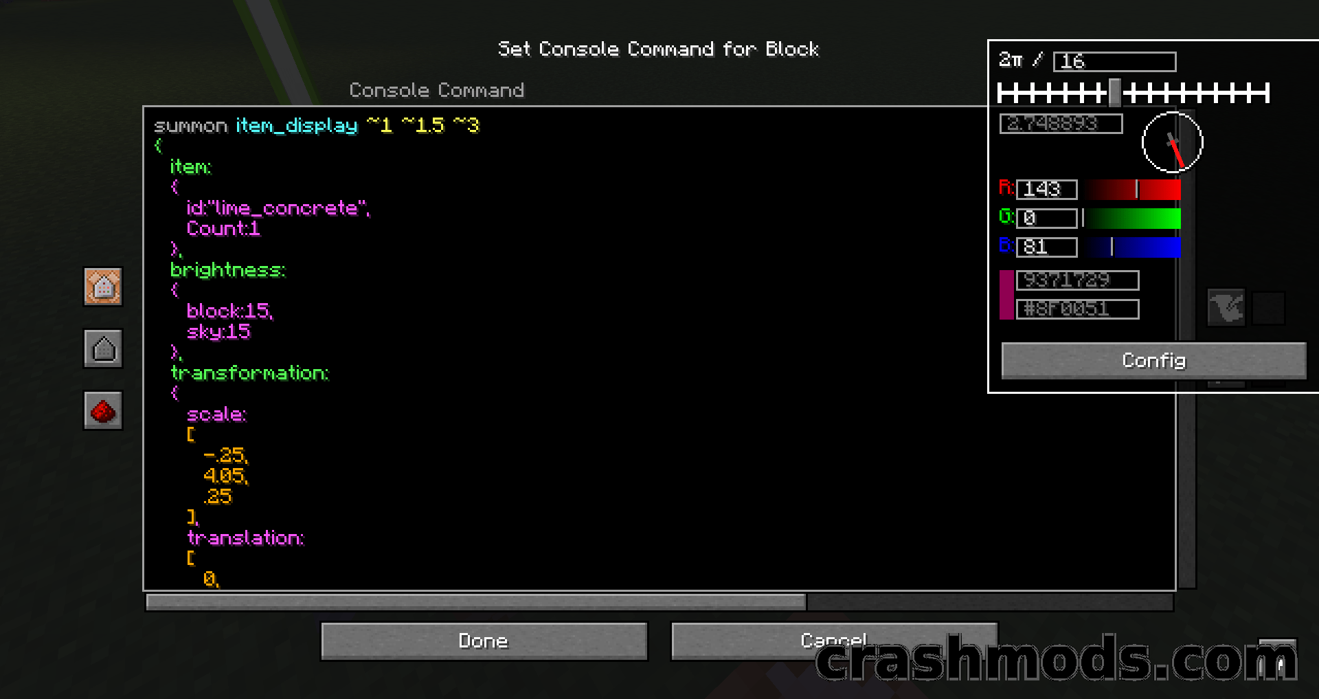 Better Command Block UI – Multi-Line Command Editor and Chain Navigation – screenshot 6