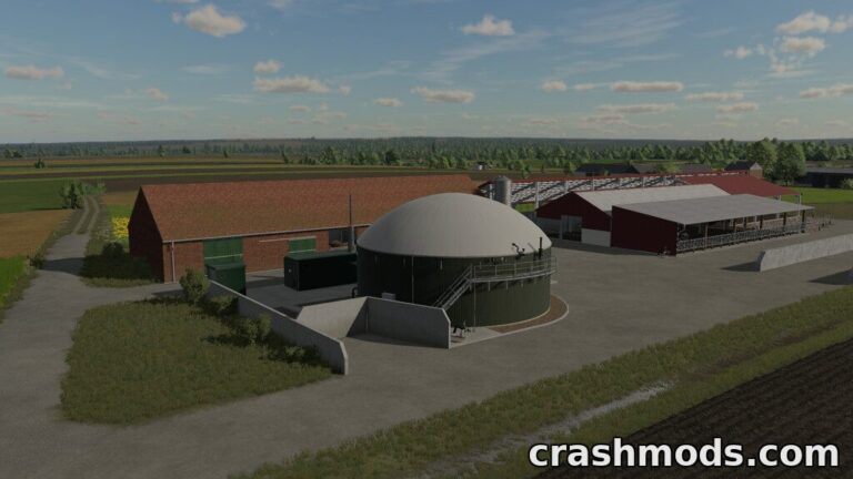BGA 60kw – Compact Biogas Plant Farming Simulator 22 mod screenshot