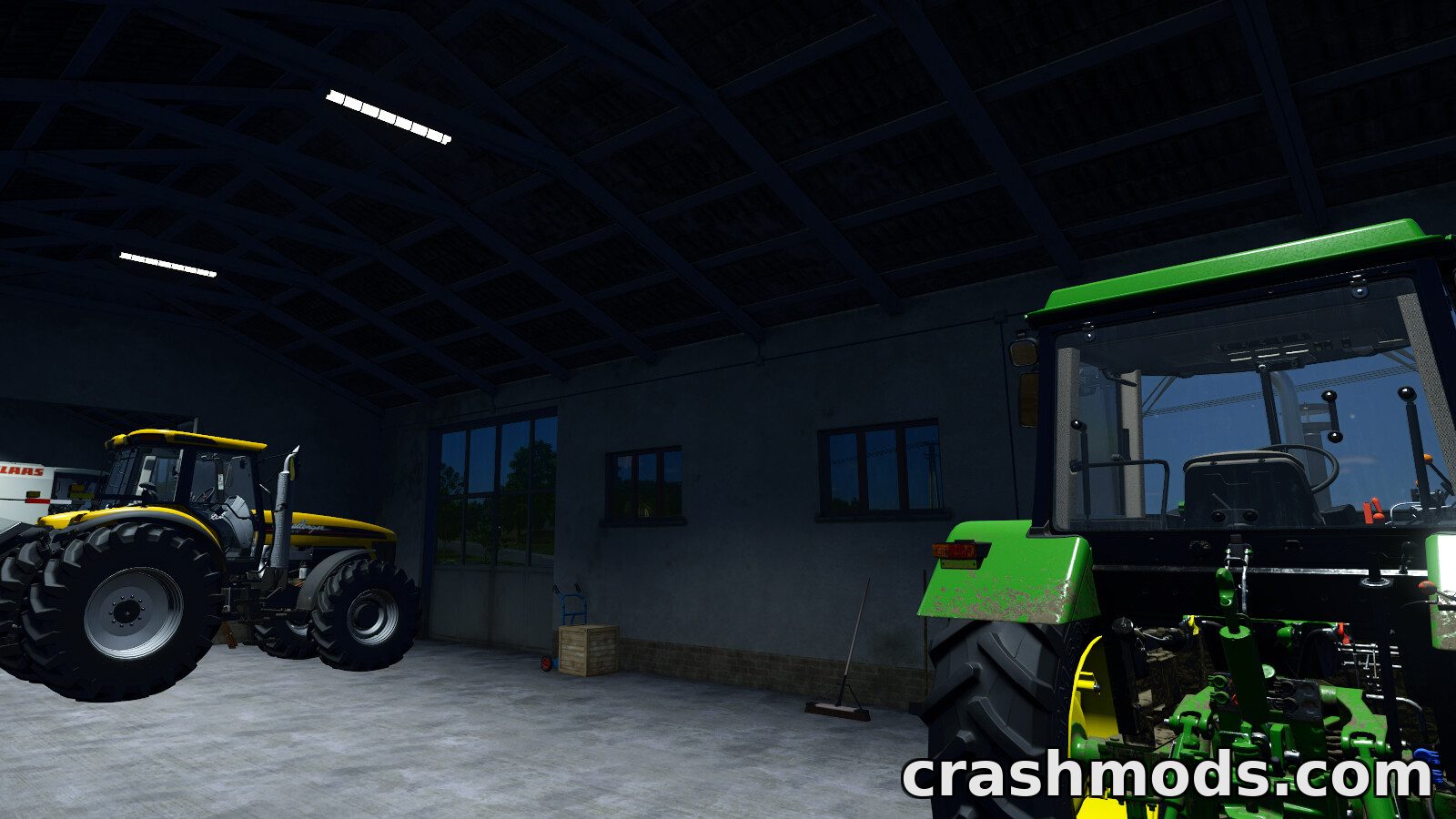Big Garage – 44m Machine Storage Shed – screenshot 4