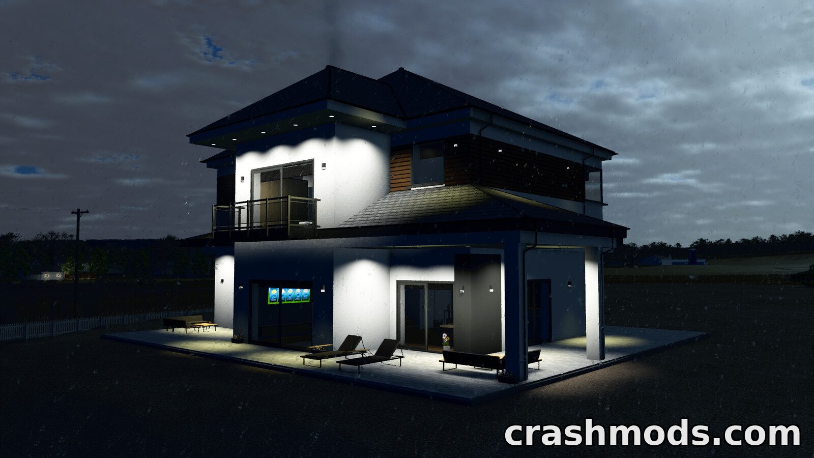 Big Modern House – Modern Farmhouse with Garage – screenshot 5
