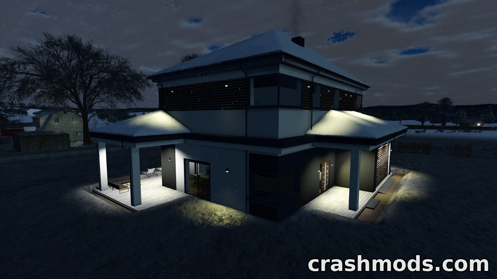 Big Modern House – Modern Farmhouse with Garage – screenshot 6