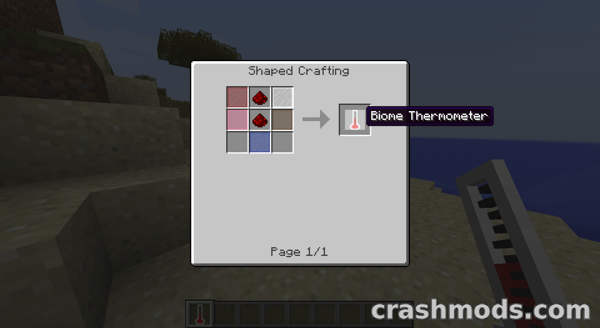 Biome Stats – Biome Thermometer Showing Temperature and Humidity – screenshot 2