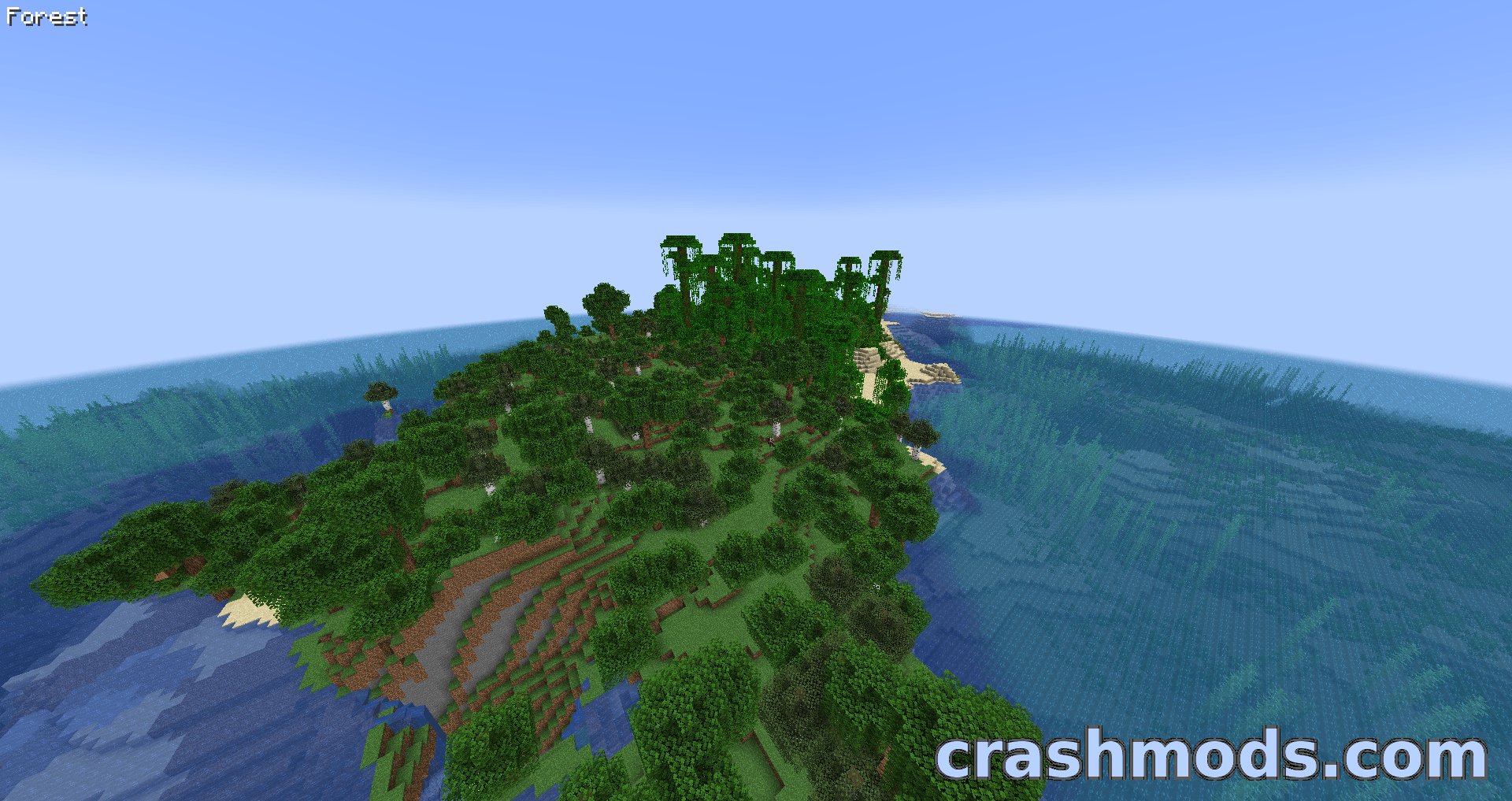 BiomeInfo – On-Screen Biome Name Display – screenshot 2