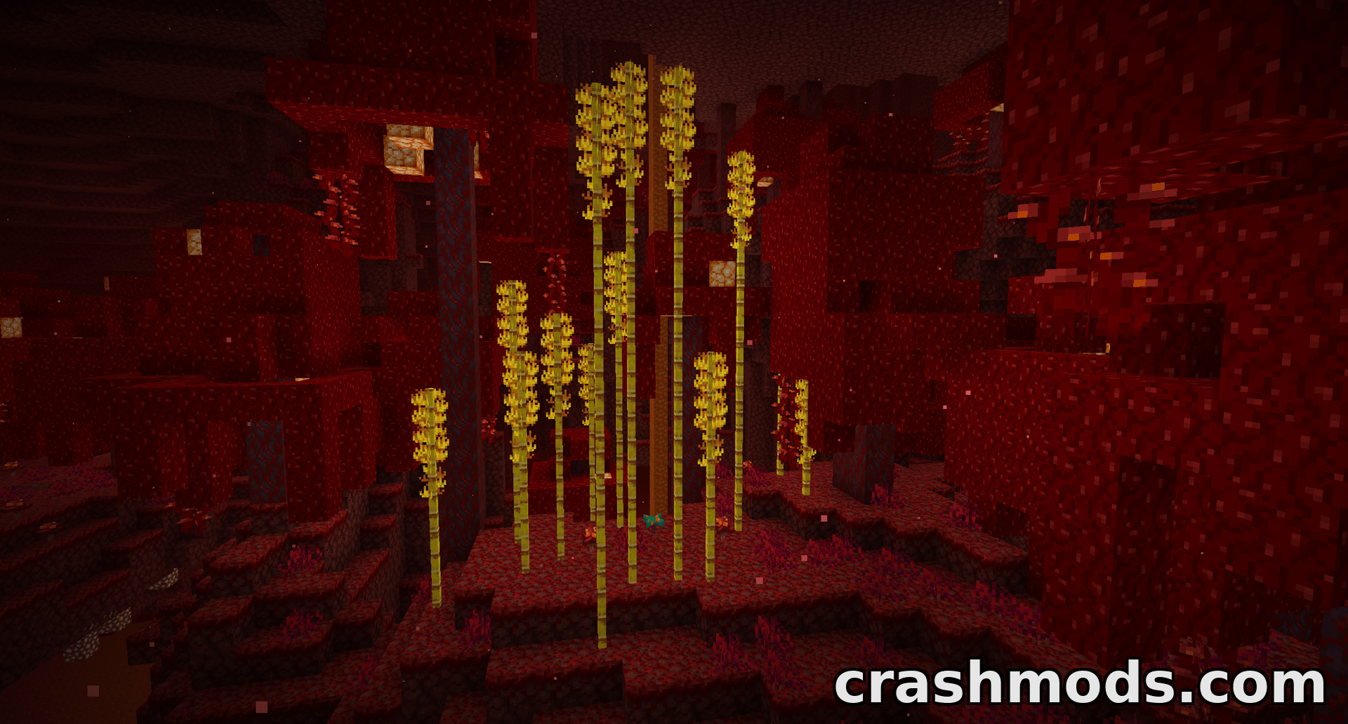 Blazing Bamboo – Fireproof Nether Bamboo with Blaze Rods and Lava Rafts – screenshot 2