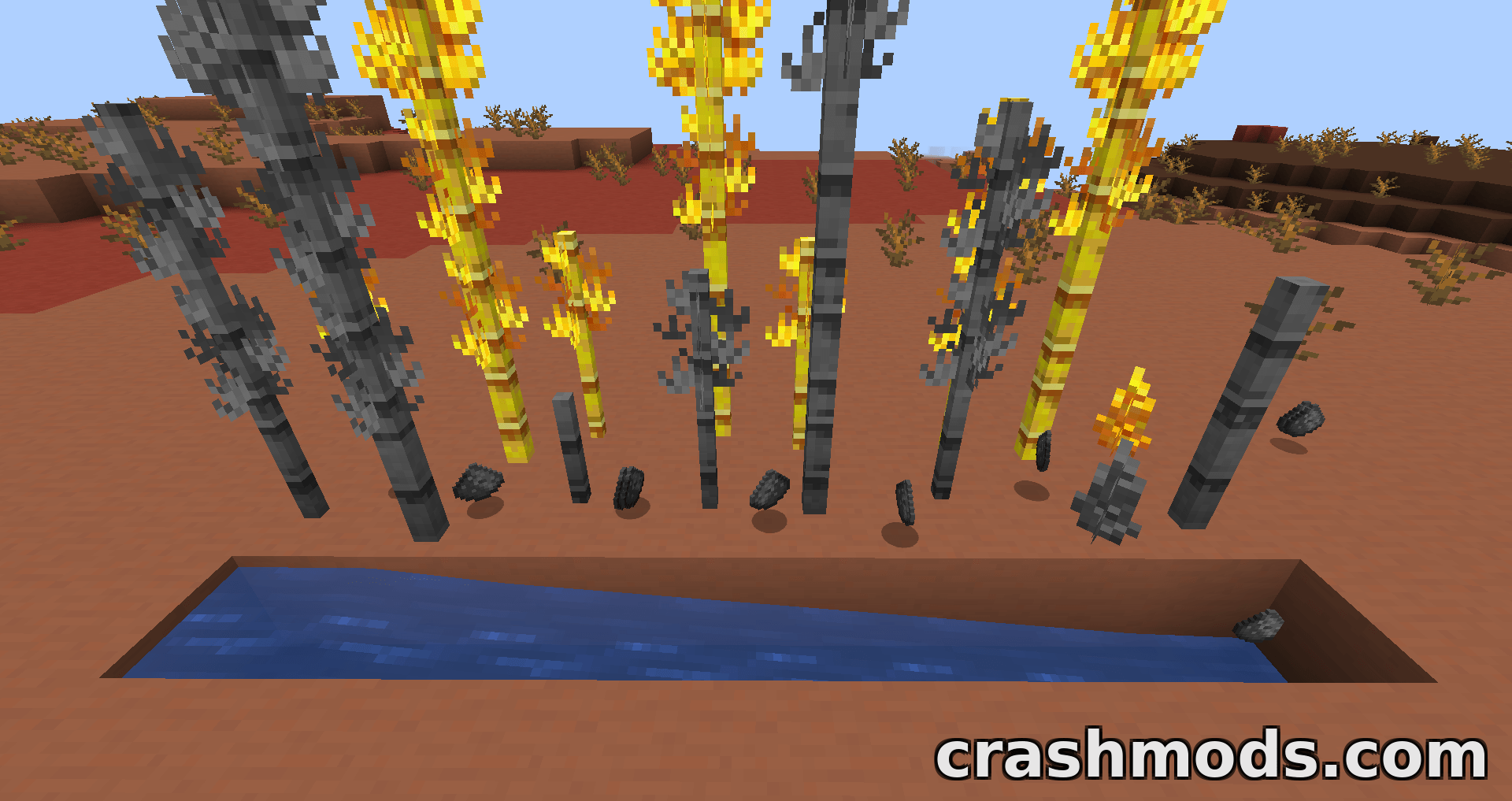 Blazing Bamboo – Fireproof Nether Bamboo with Blaze Rods and Lava Rafts – screenshot 5